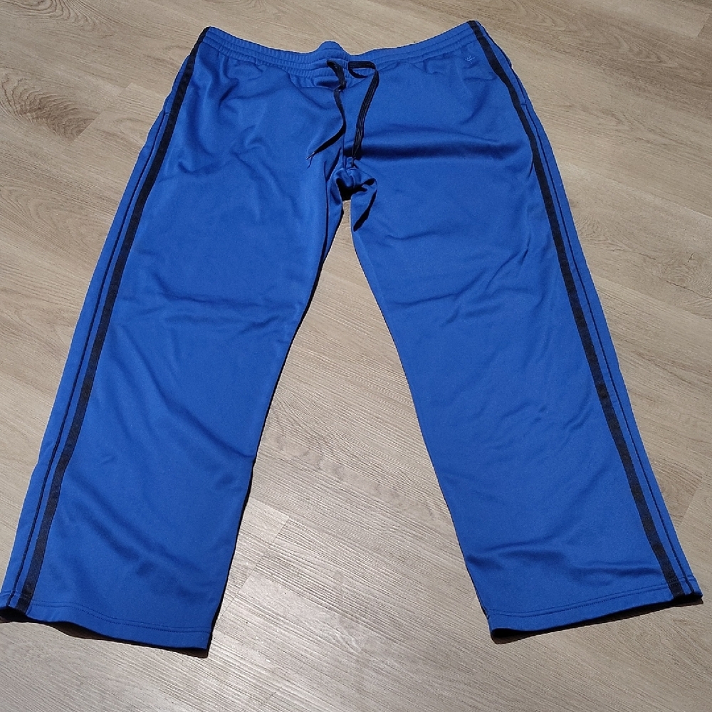 Danskin Now Blue Joggers with Black Stripes